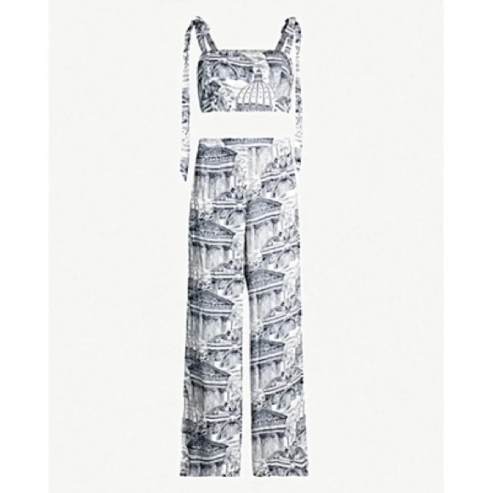 Reformation Tiki Two Piece in Rome size 2 - Picture 2 of 8